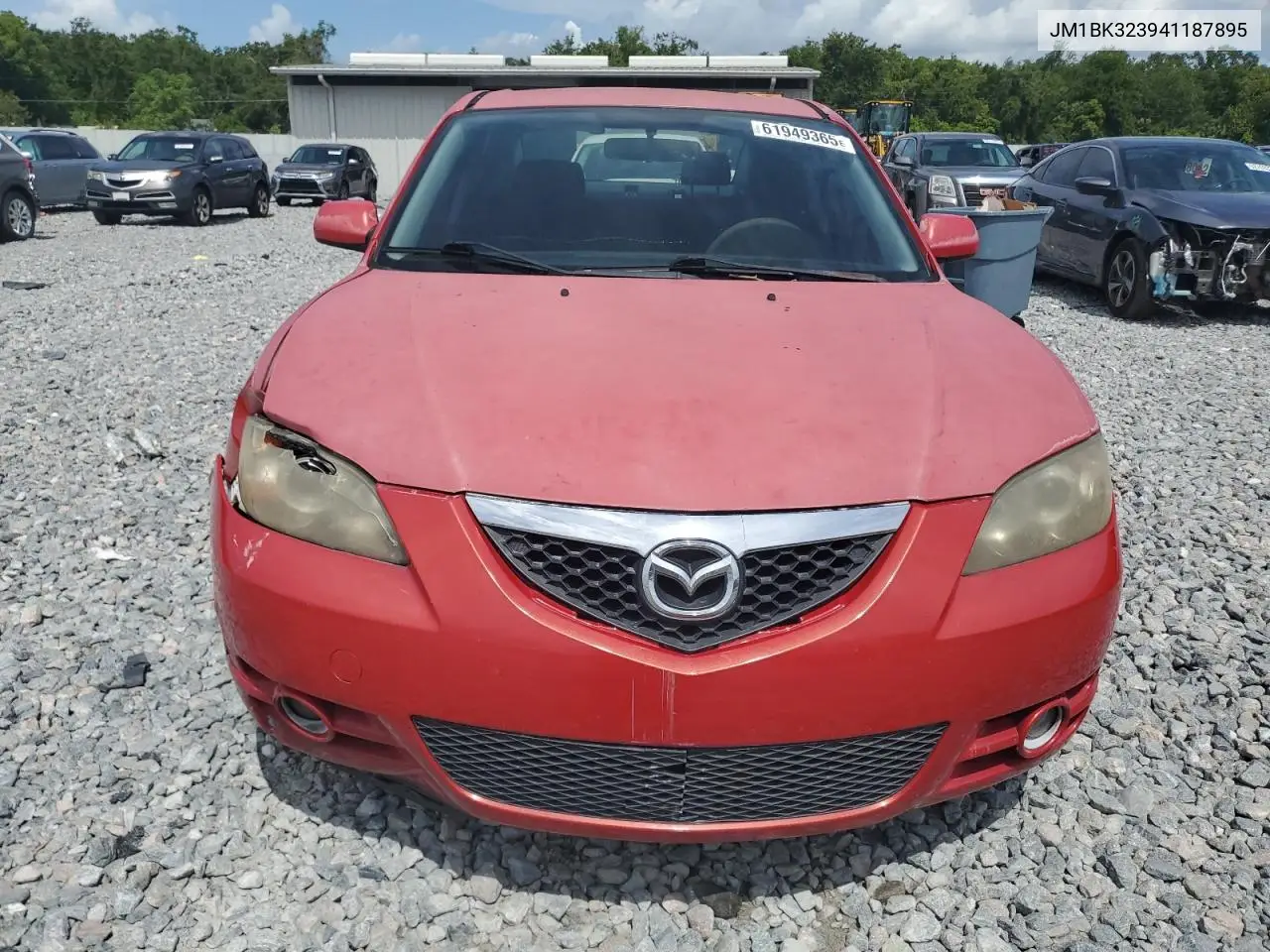 2004 Mazda 3 S VIN: JM1BK323941187895 Lot: 61949365