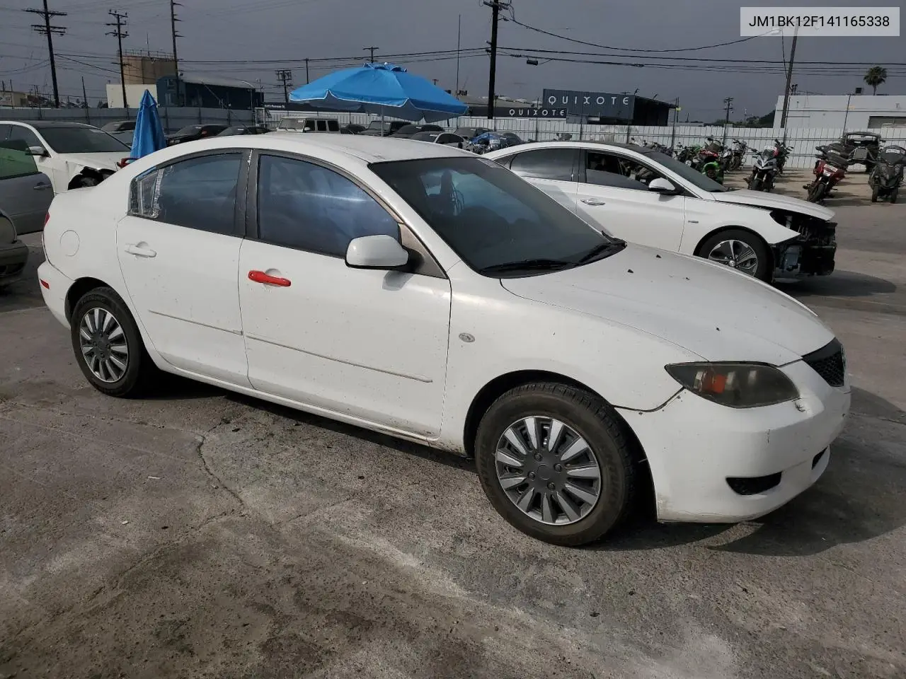 2004 Mazda 3 I VIN: JM1BK12F141165338 Lot: 62572105