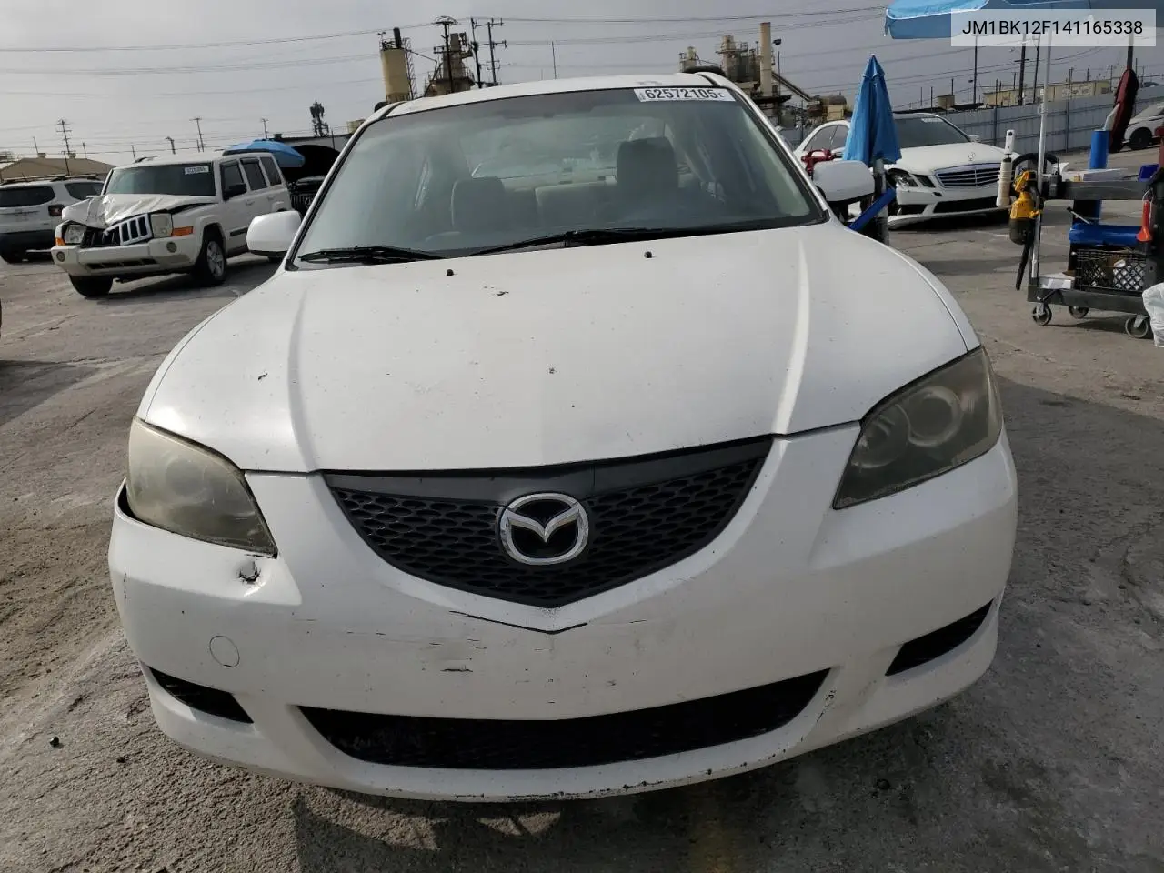 2004 Mazda 3 I VIN: JM1BK12F141165338 Lot: 62572105
