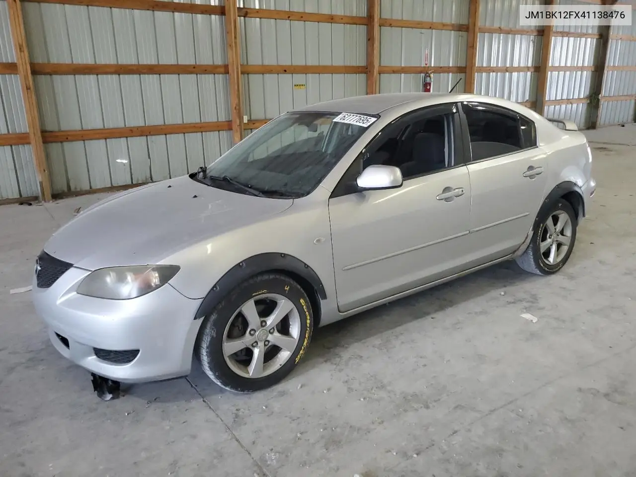 2004 Mazda 3 I VIN: JM1BK12FX41138476 Lot: 62777695