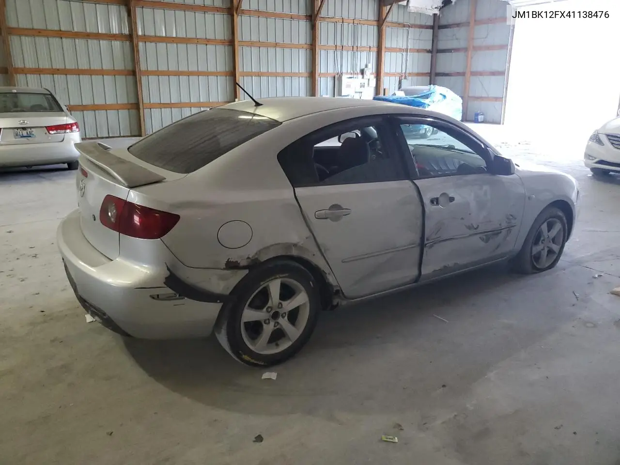 2004 Mazda 3 I VIN: JM1BK12FX41138476 Lot: 62777695