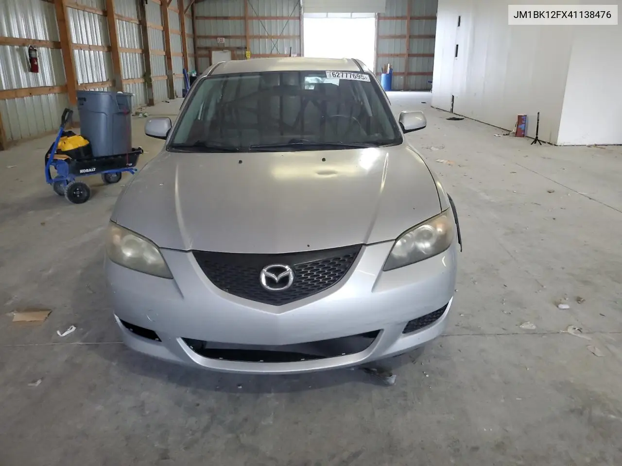 2004 Mazda 3 I VIN: JM1BK12FX41138476 Lot: 62777695