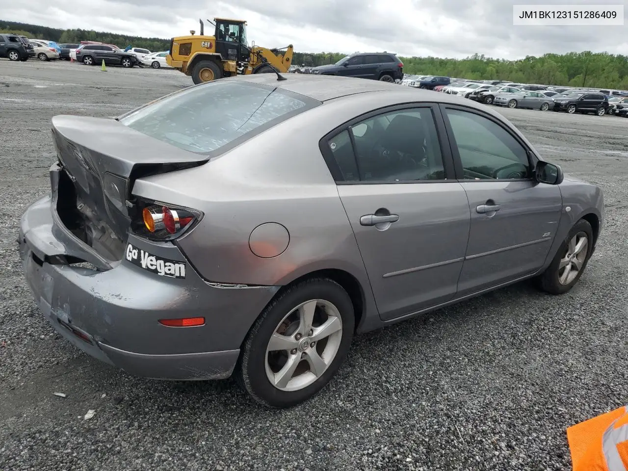 2005 Mazda 3 S VIN: JM1BK123151286409 Lot: 51911245