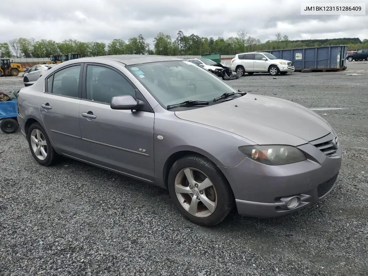 2005 Mazda 3 S VIN: JM1BK123151286409 Lot: 51911245