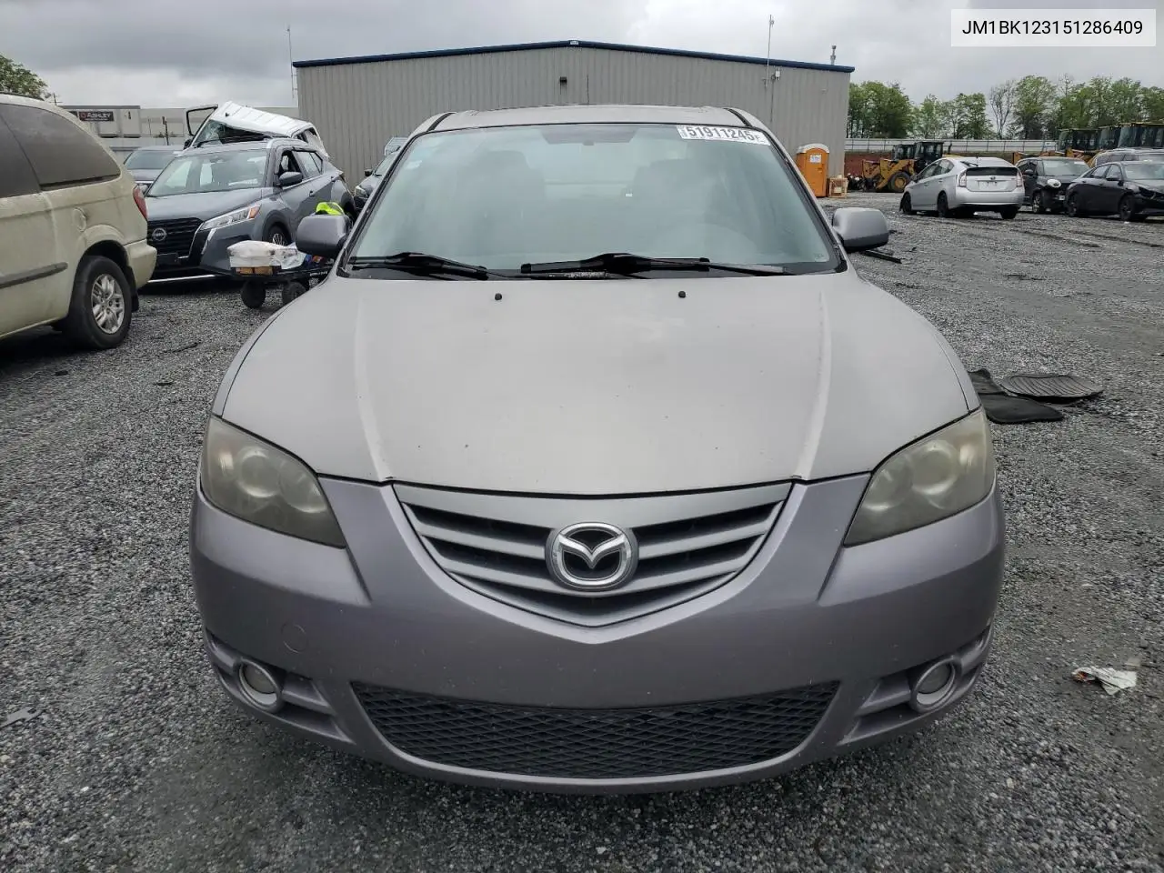 2005 Mazda 3 S VIN: JM1BK123151286409 Lot: 51911245