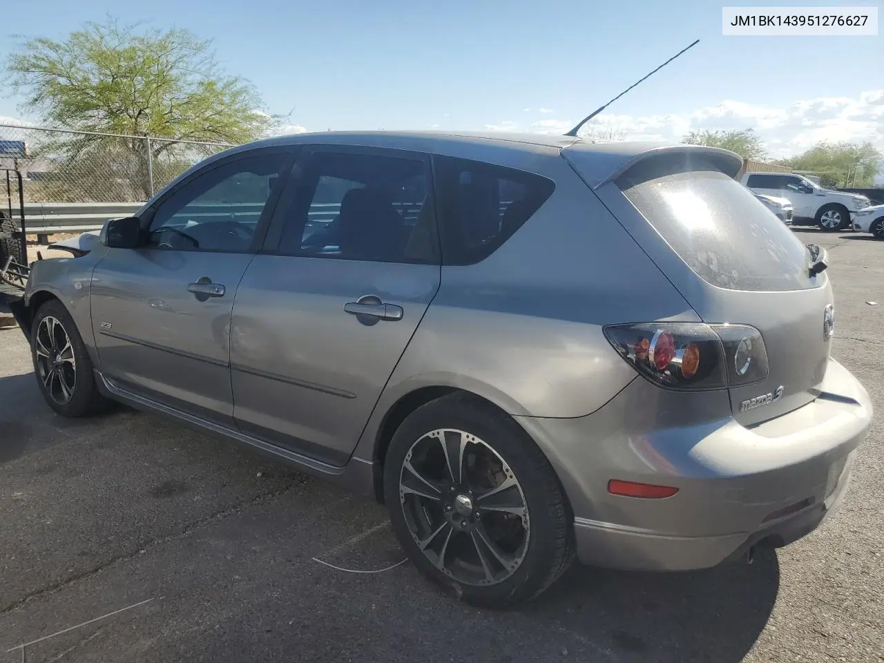 2005 Mazda 3 Hatchback VIN: JM1BK143951276627 Lot: 55690755