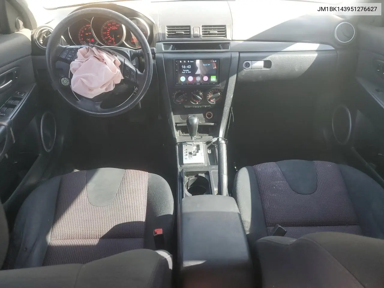 2005 Mazda 3 Hatchback VIN: JM1BK143951276627 Lot: 55690755