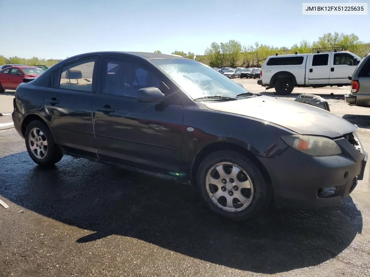 2005 Mazda 3 I VIN: JM1BK12FX51225635 Lot: 56032075