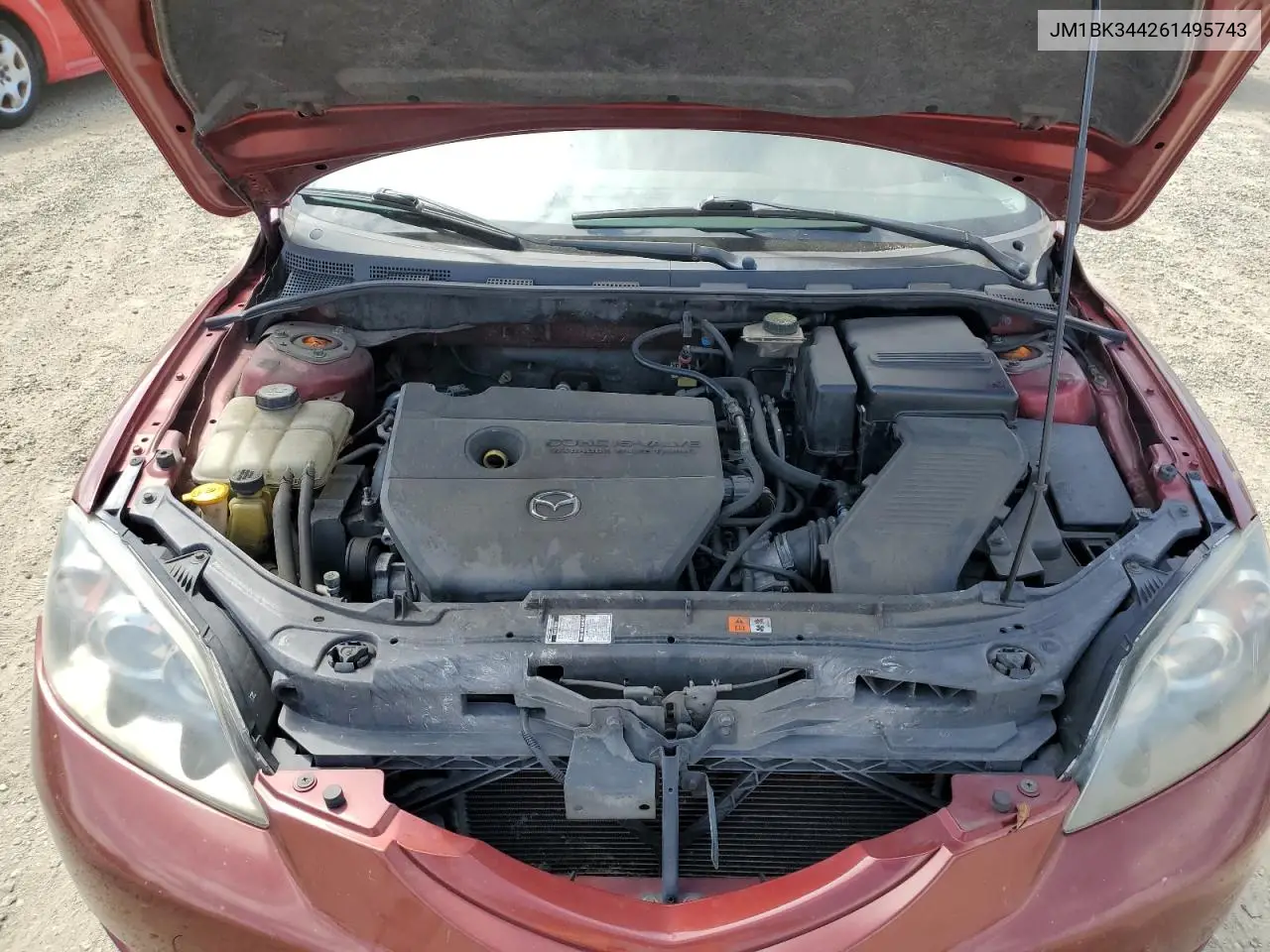 2006 Mazda 3 Hatchback VIN: JM1BK344261495743 Lot: 53618205
