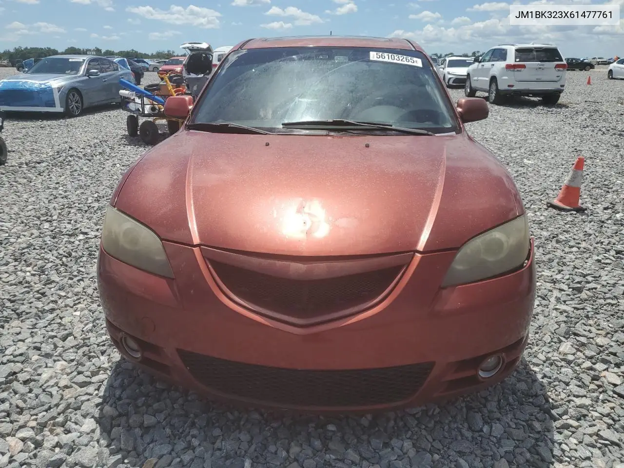 2006 Mazda 3 S VIN: JM1BK323X61477761 Lot: 56103265