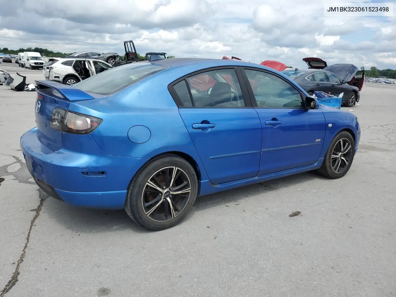 2006 Mazda 3 S VIN: JM1BK323061523498 Lot: 56757205