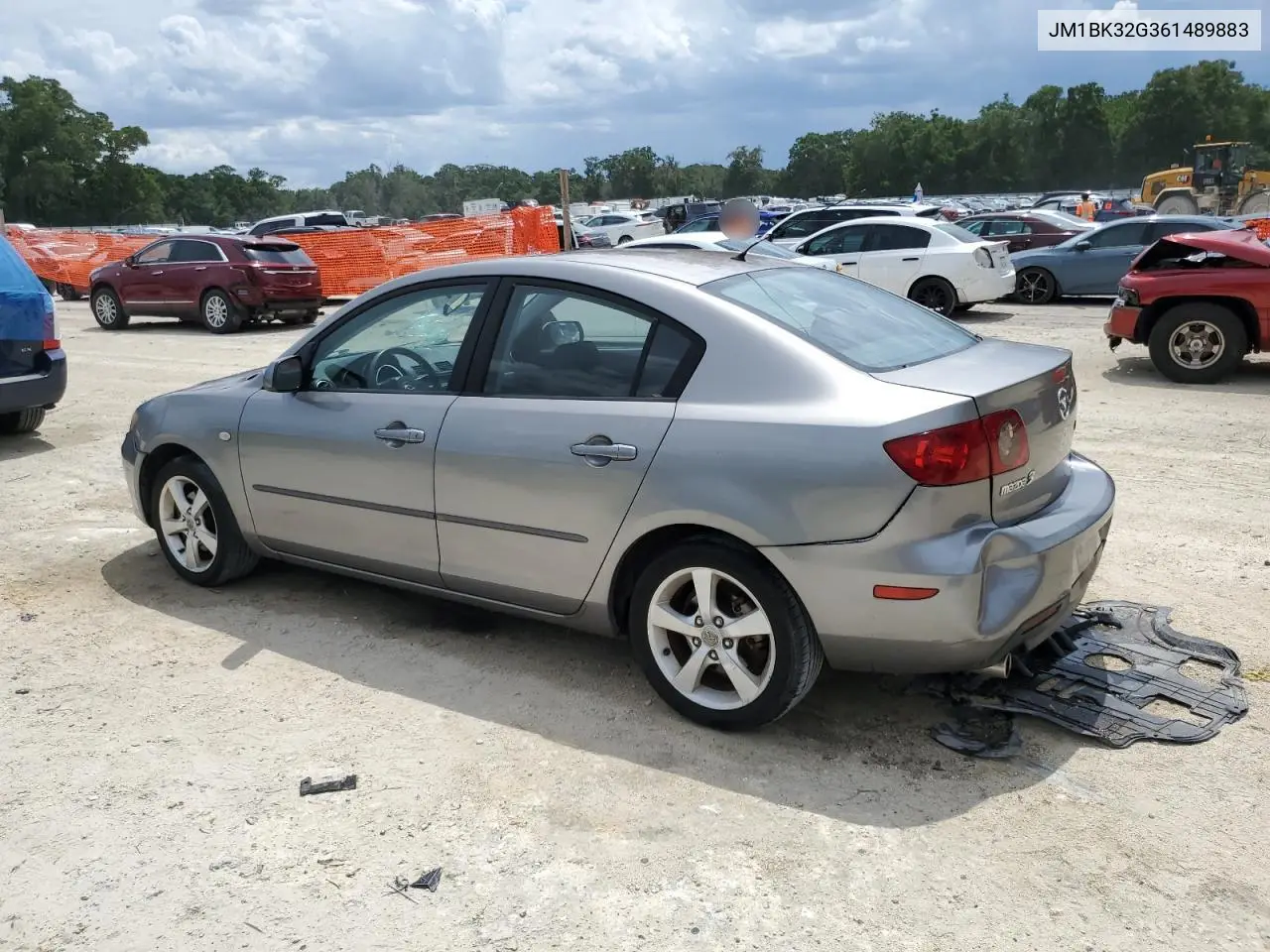 2006 Mazda 3 I VIN: JM1BK32G361489883 Lot: 61402745