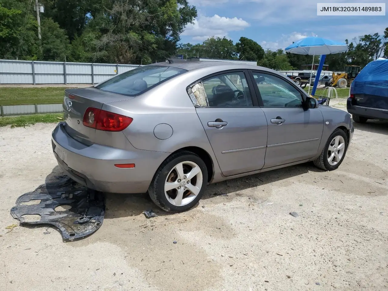 2006 Mazda 3 I VIN: JM1BK32G361489883 Lot: 61402745