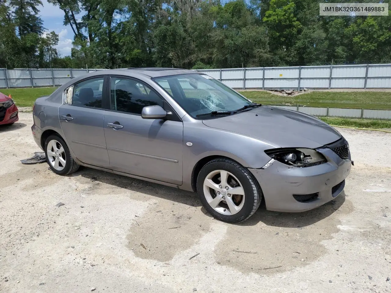 2006 Mazda 3 I VIN: JM1BK32G361489883 Lot: 61402745