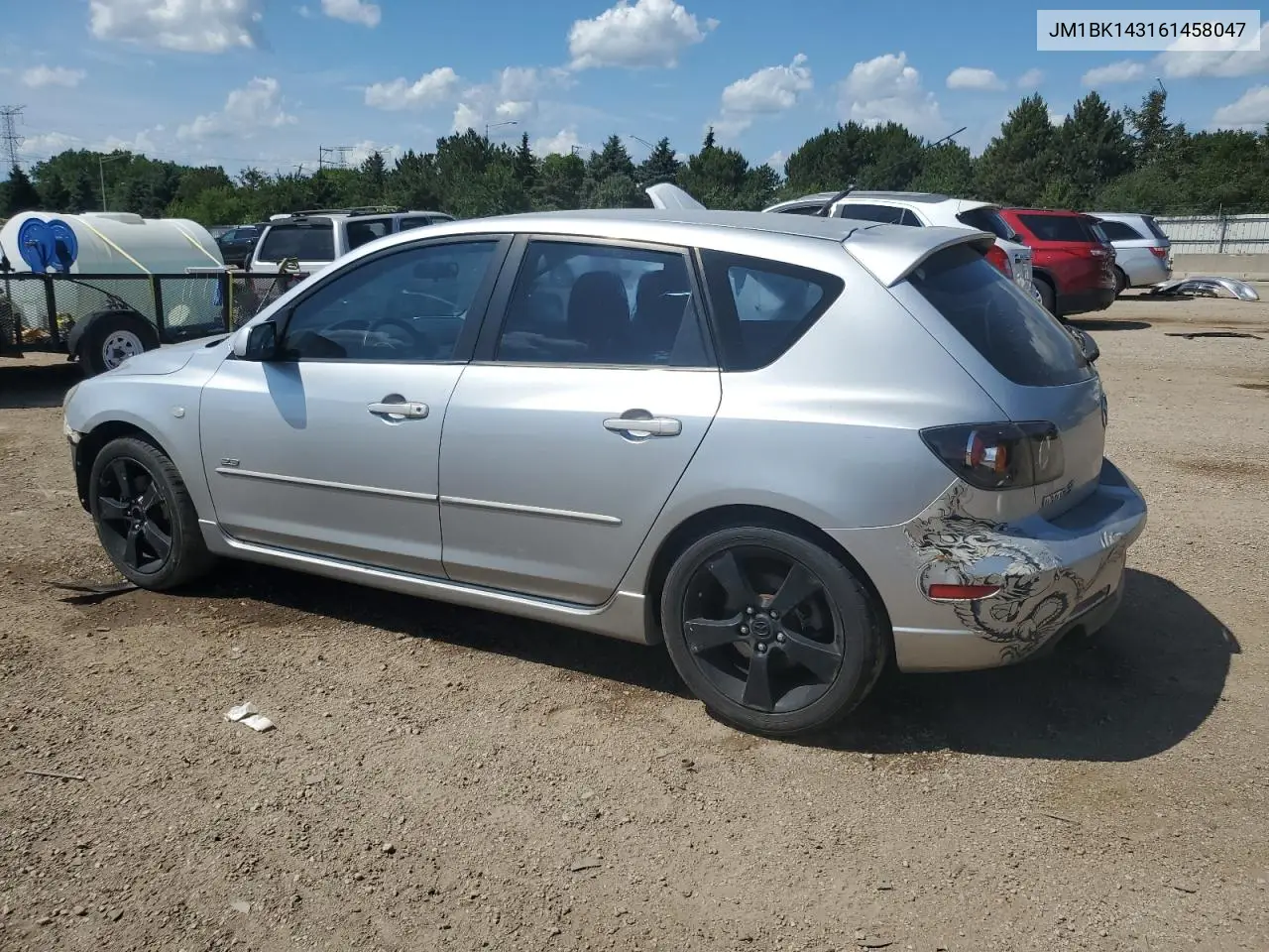 2006 Mazda 3 Hatchback VIN: JM1BK143161458047 Lot: 62411915