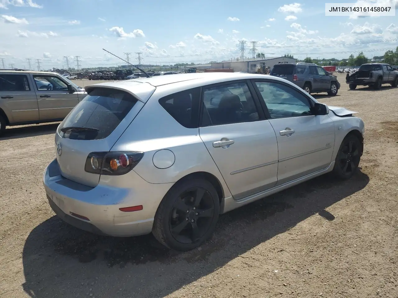2006 Mazda 3 Hatchback VIN: JM1BK143161458047 Lot: 62411915