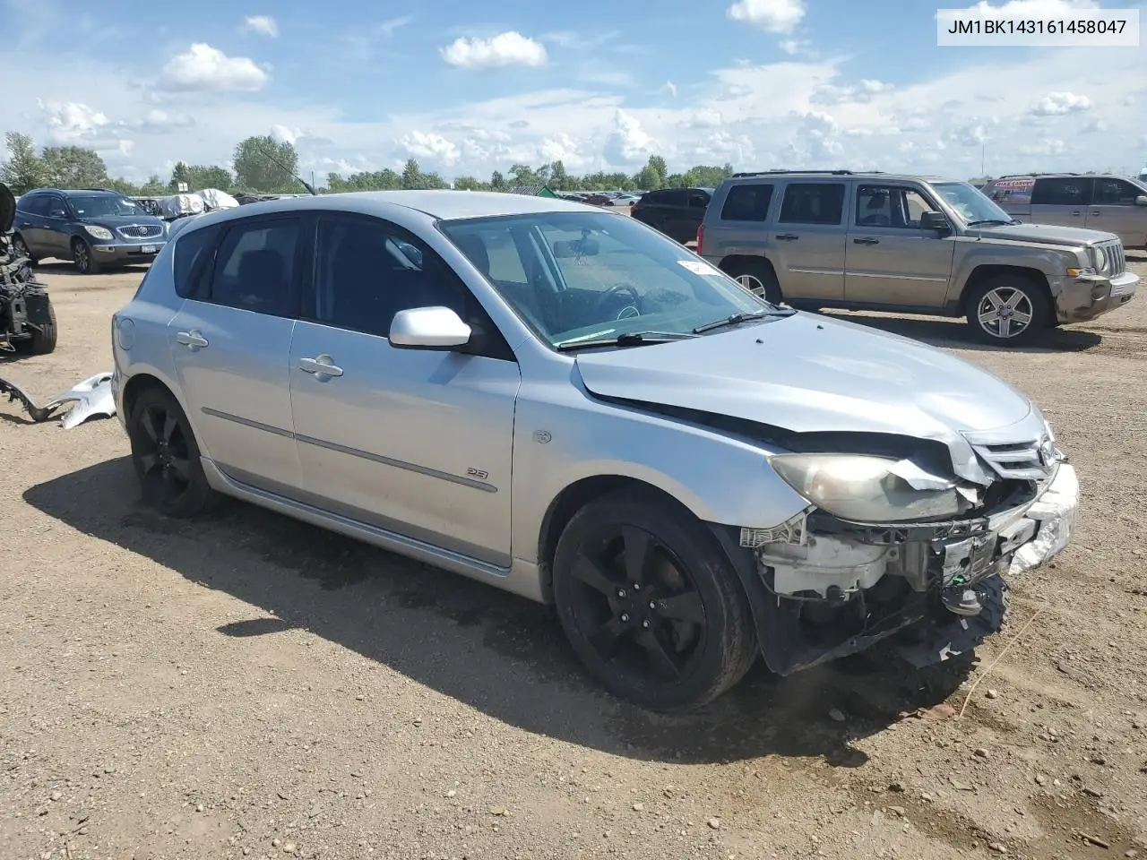 2006 Mazda 3 Hatchback VIN: JM1BK143161458047 Lot: 62411915