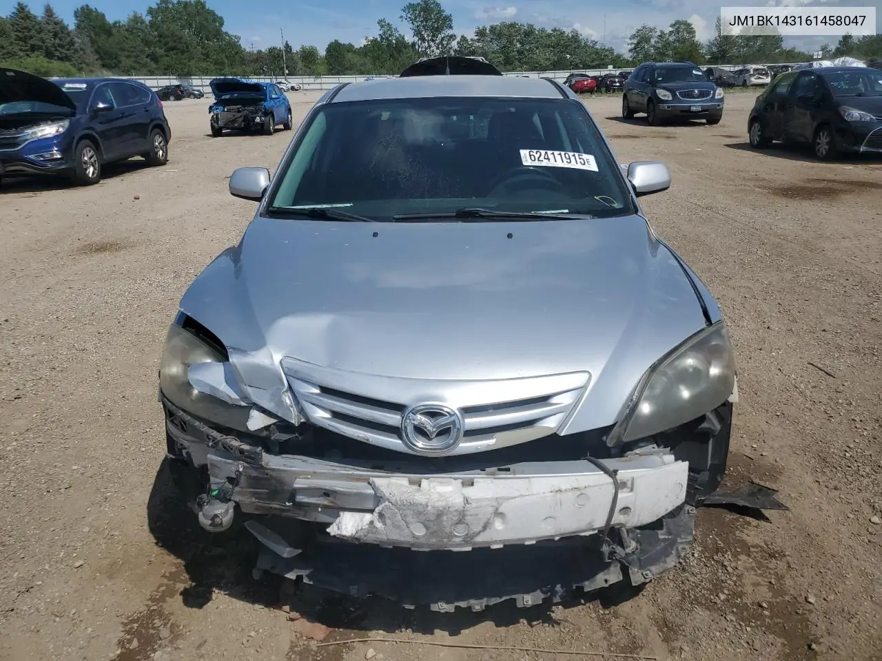 2006 Mazda 3 Hatchback VIN: JM1BK143161458047 Lot: 62411915