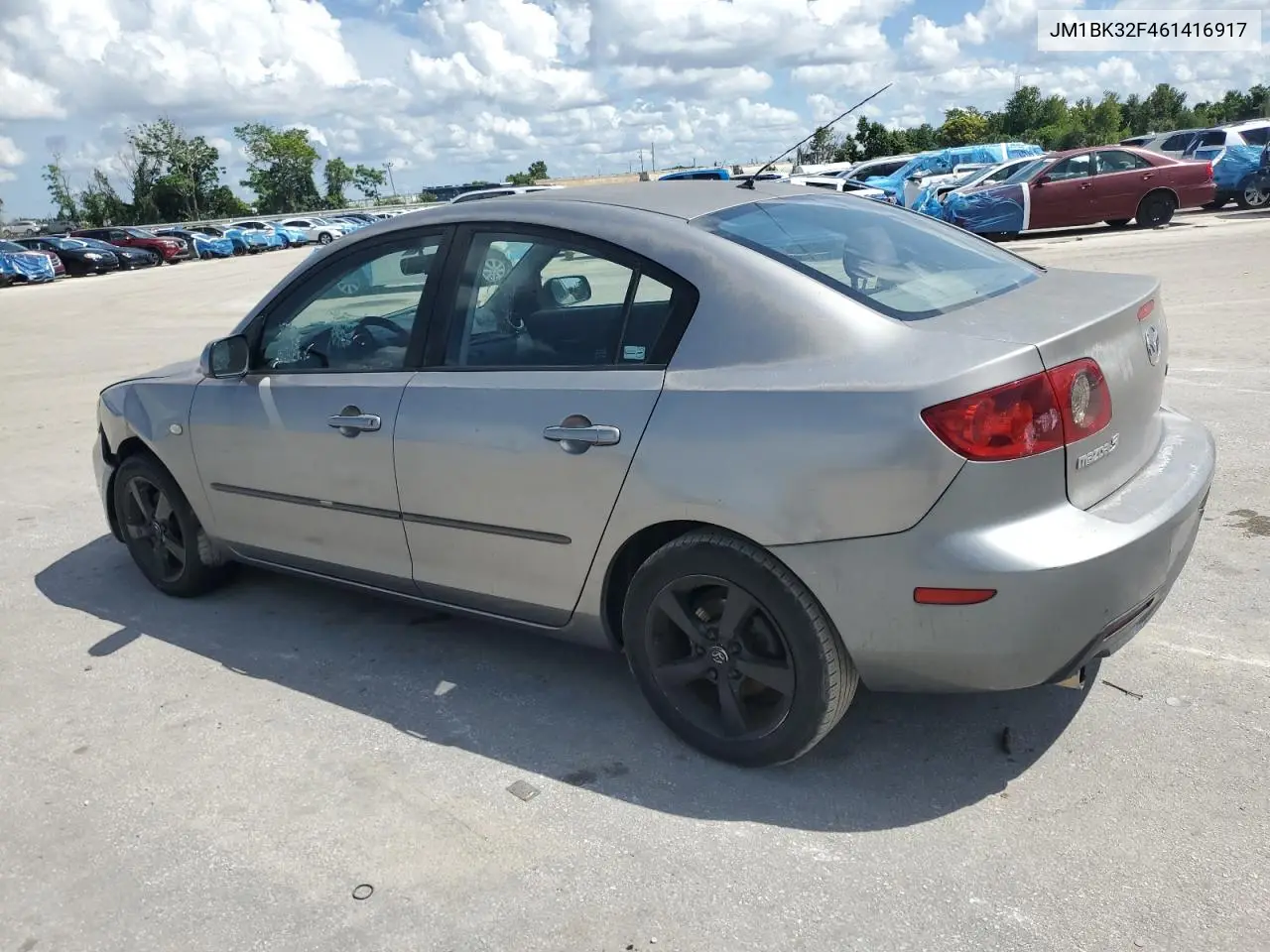 2006 Mazda 3 I VIN: JM1BK32F461416917 Lot: 62533385