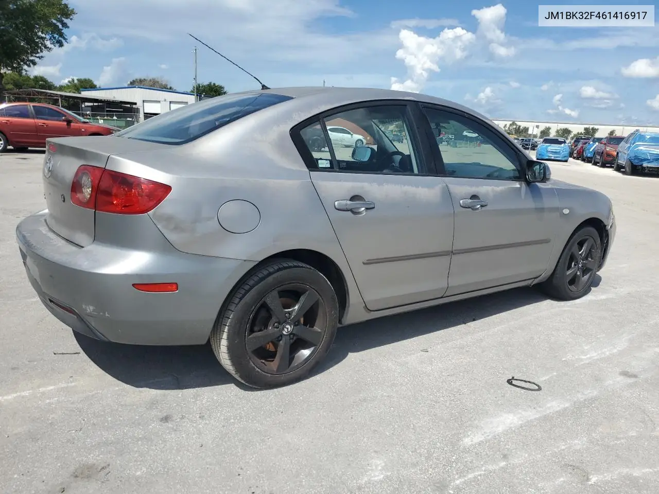 2006 Mazda 3 I VIN: JM1BK32F461416917 Lot: 62533385