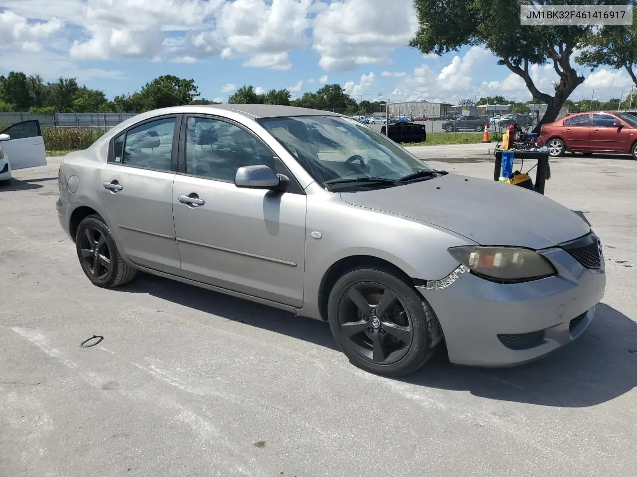 2006 Mazda 3 I VIN: JM1BK32F461416917 Lot: 62533385
