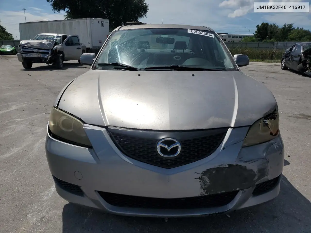 2006 Mazda 3 I VIN: JM1BK32F461416917 Lot: 62533385