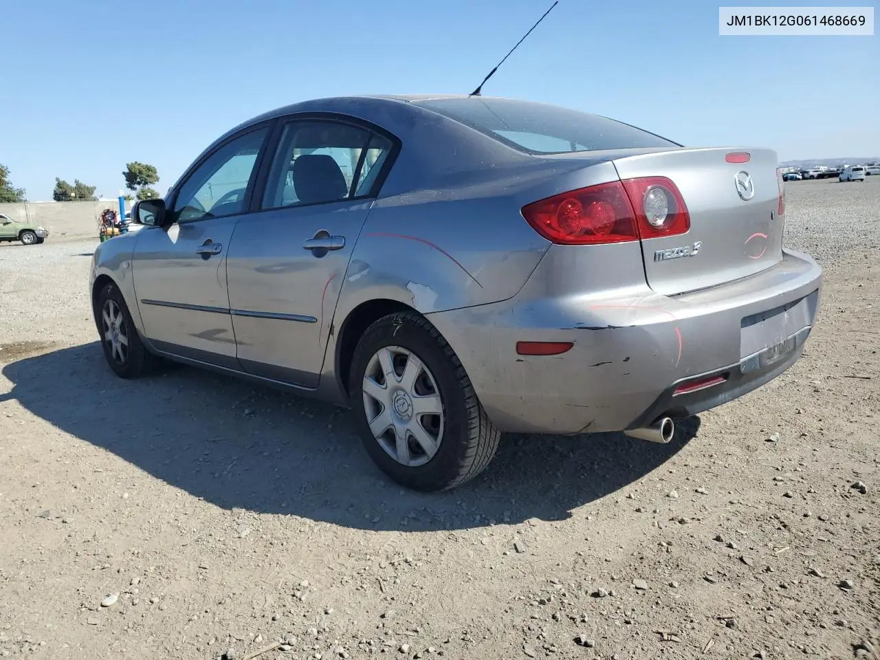 2006 Mazda 3 I VIN: JM1BK12G061468669 Lot: 63051135