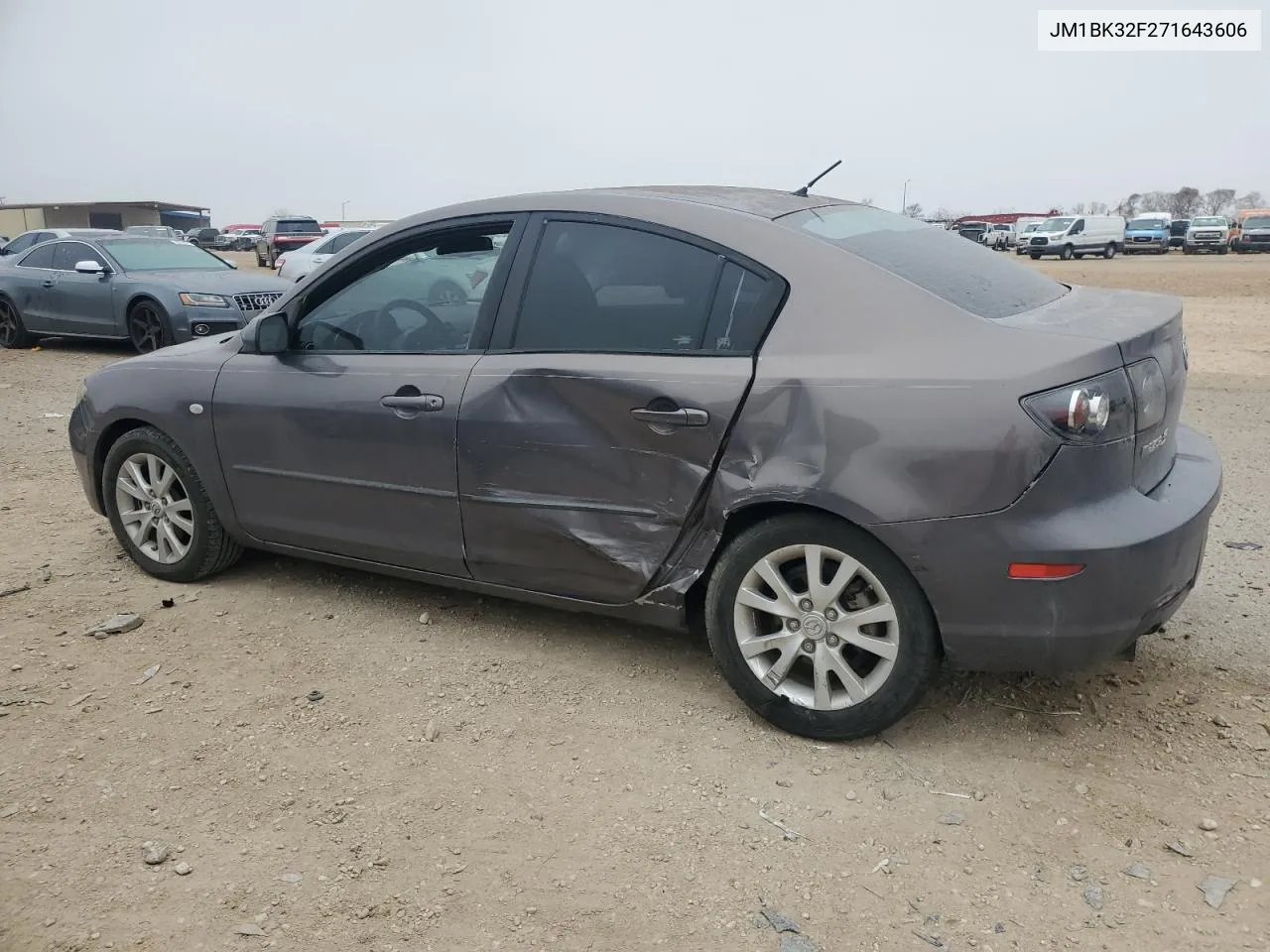 2007 Mazda 3 I VIN: JM1BK32F271643606 Lot: 43059815