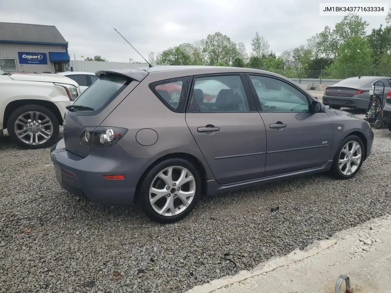 2007 Mazda 3 Hatchback VIN: JM1BK343771633334 Lot: 54780335
