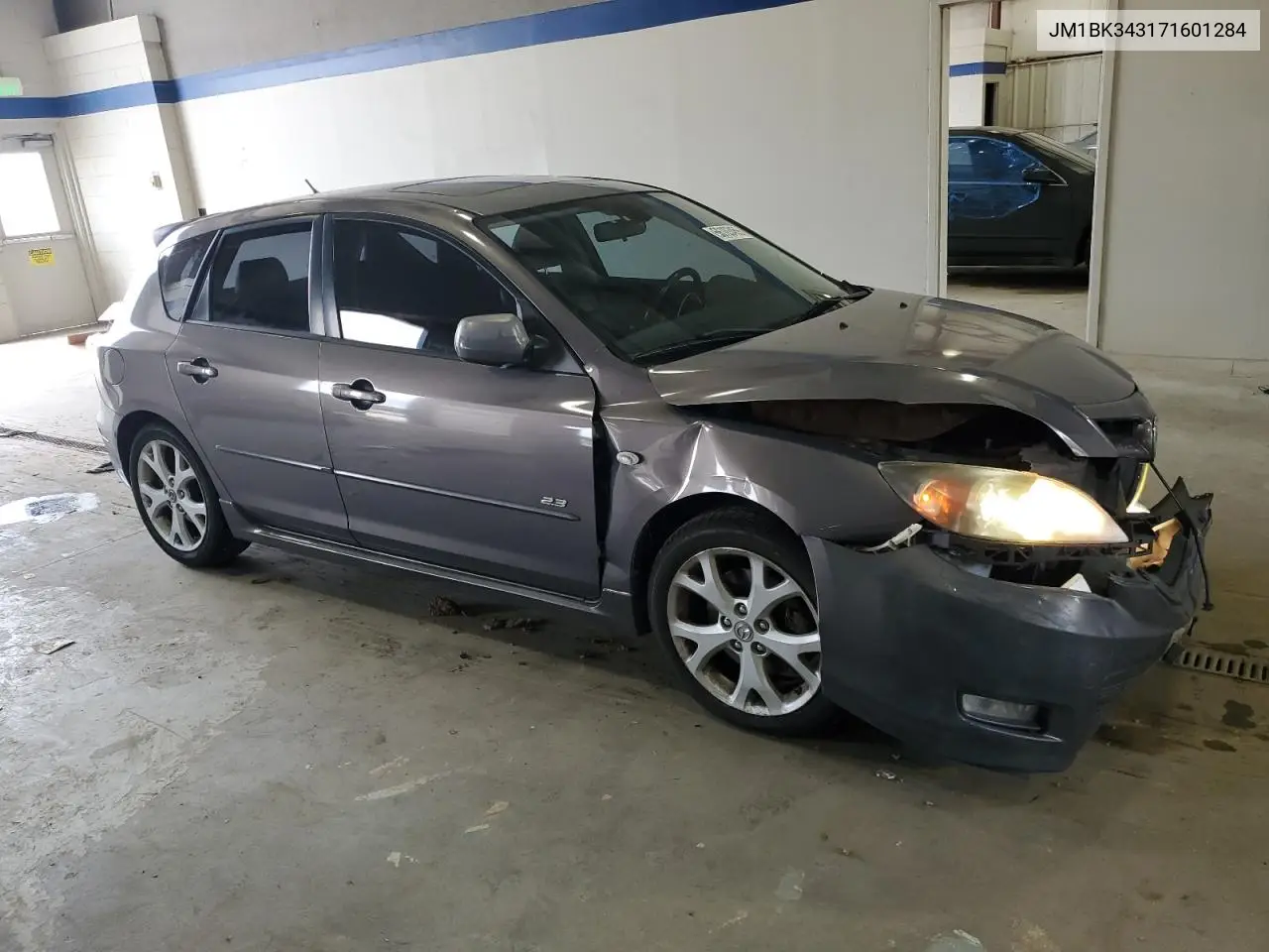 2007 Mazda 3 Hatchback VIN: JM1BK343171601284 Lot: 56103455