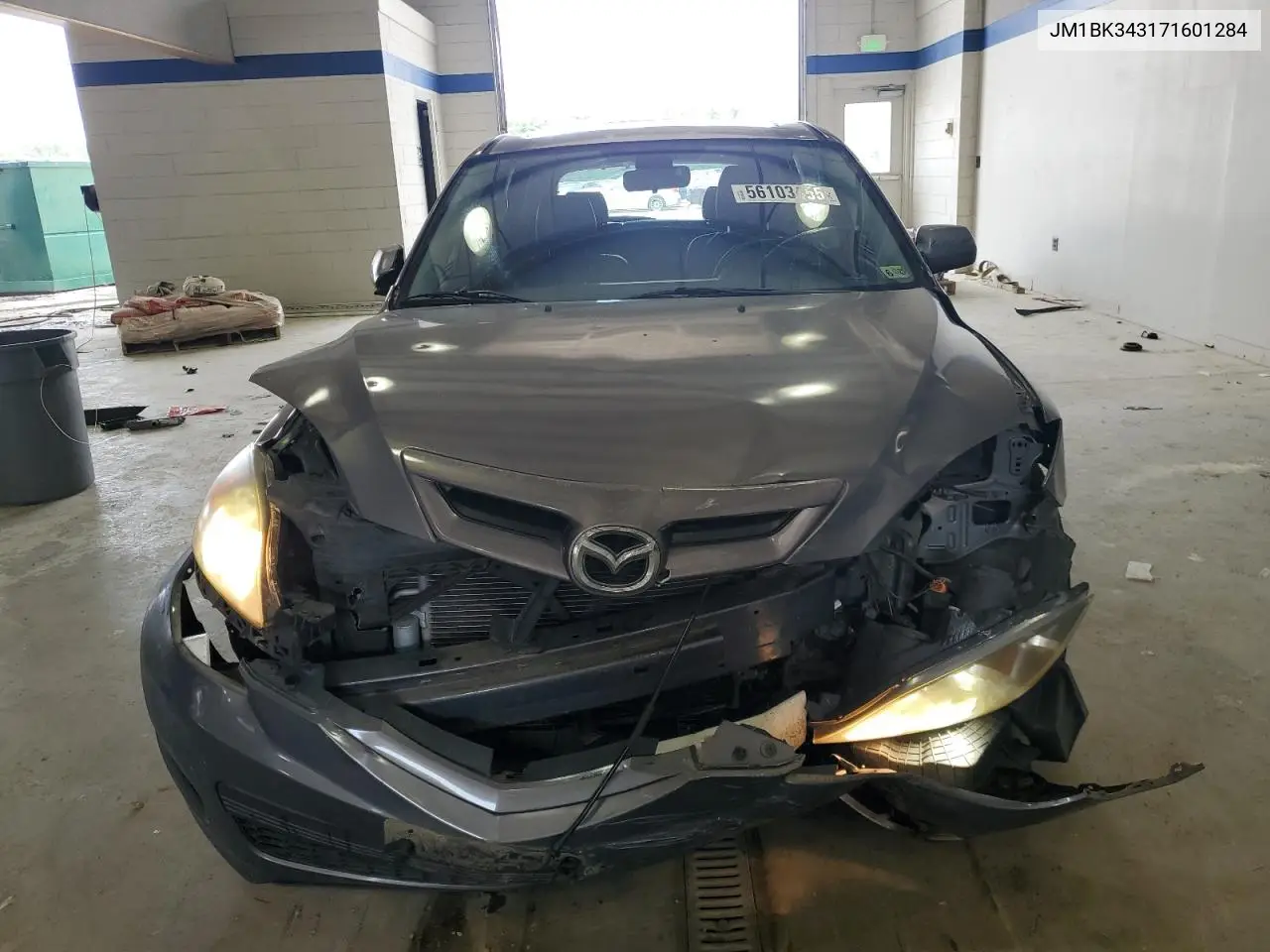2007 Mazda 3 Hatchback VIN: JM1BK343171601284 Lot: 56103455