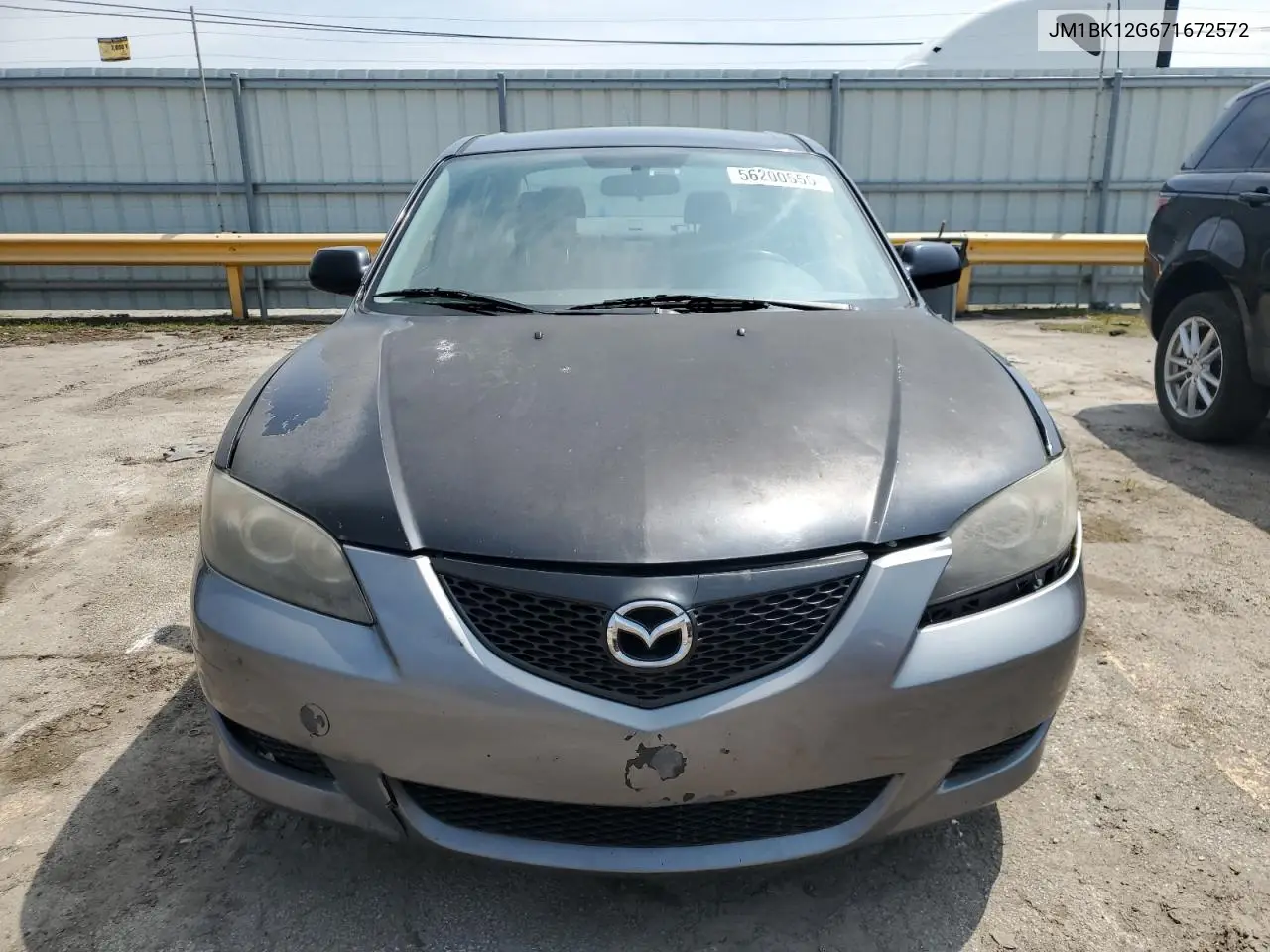 2007 Mazda 3 I VIN: JM1BK12G671672572 Lot: 56200555