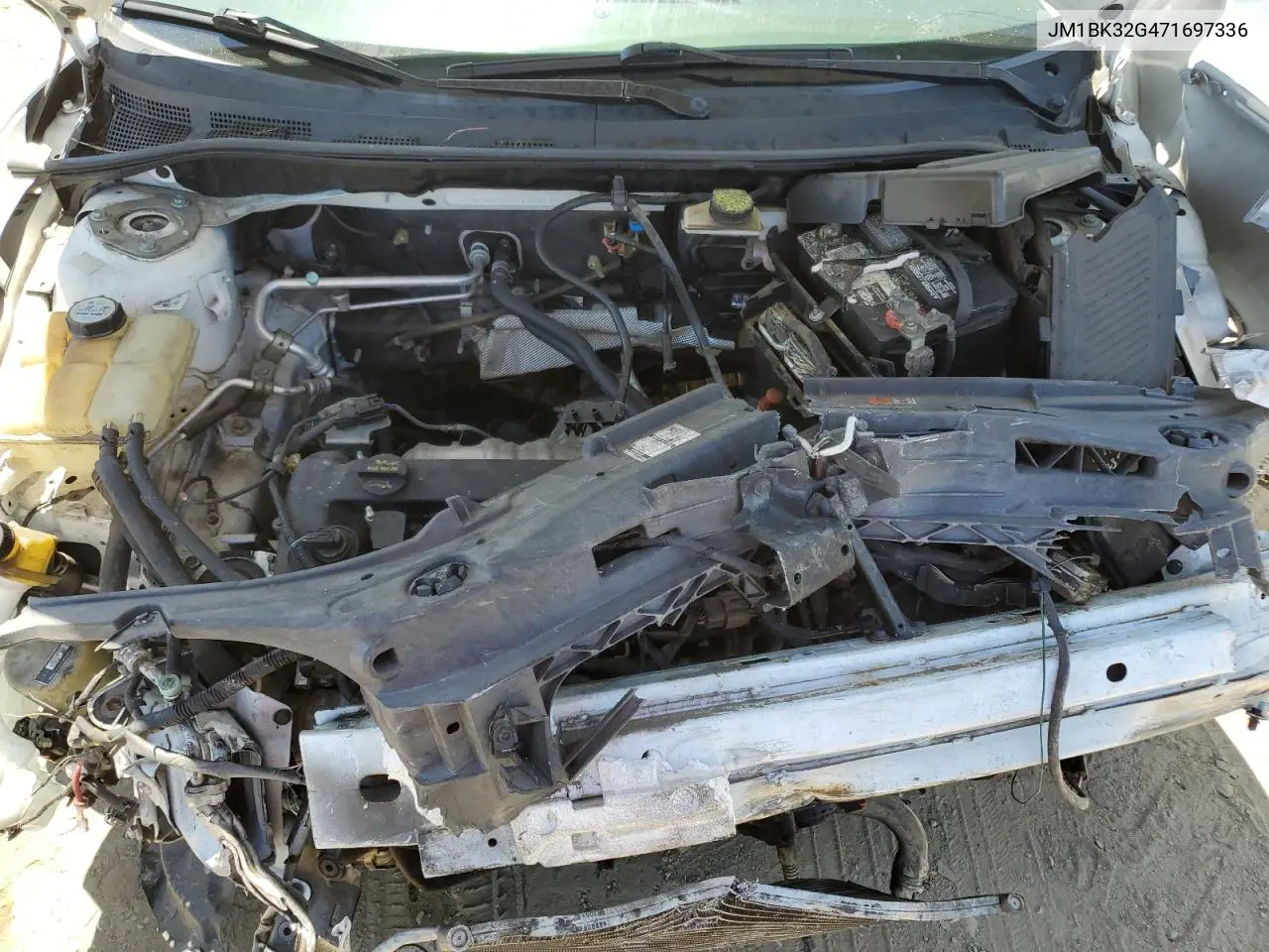 2007 Mazda 3 I VIN: JM1BK32G471697336 Lot: 56255825