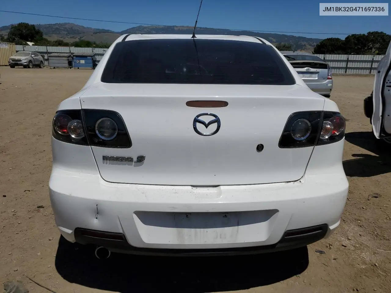 2007 Mazda 3 I VIN: JM1BK32G471697336 Lot: 56255825