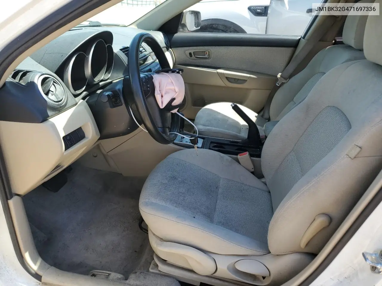 2007 Mazda 3 I VIN: JM1BK32G471697336 Lot: 56255825
