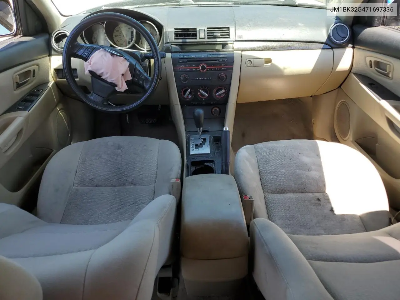 2007 Mazda 3 I VIN: JM1BK32G471697336 Lot: 56255825