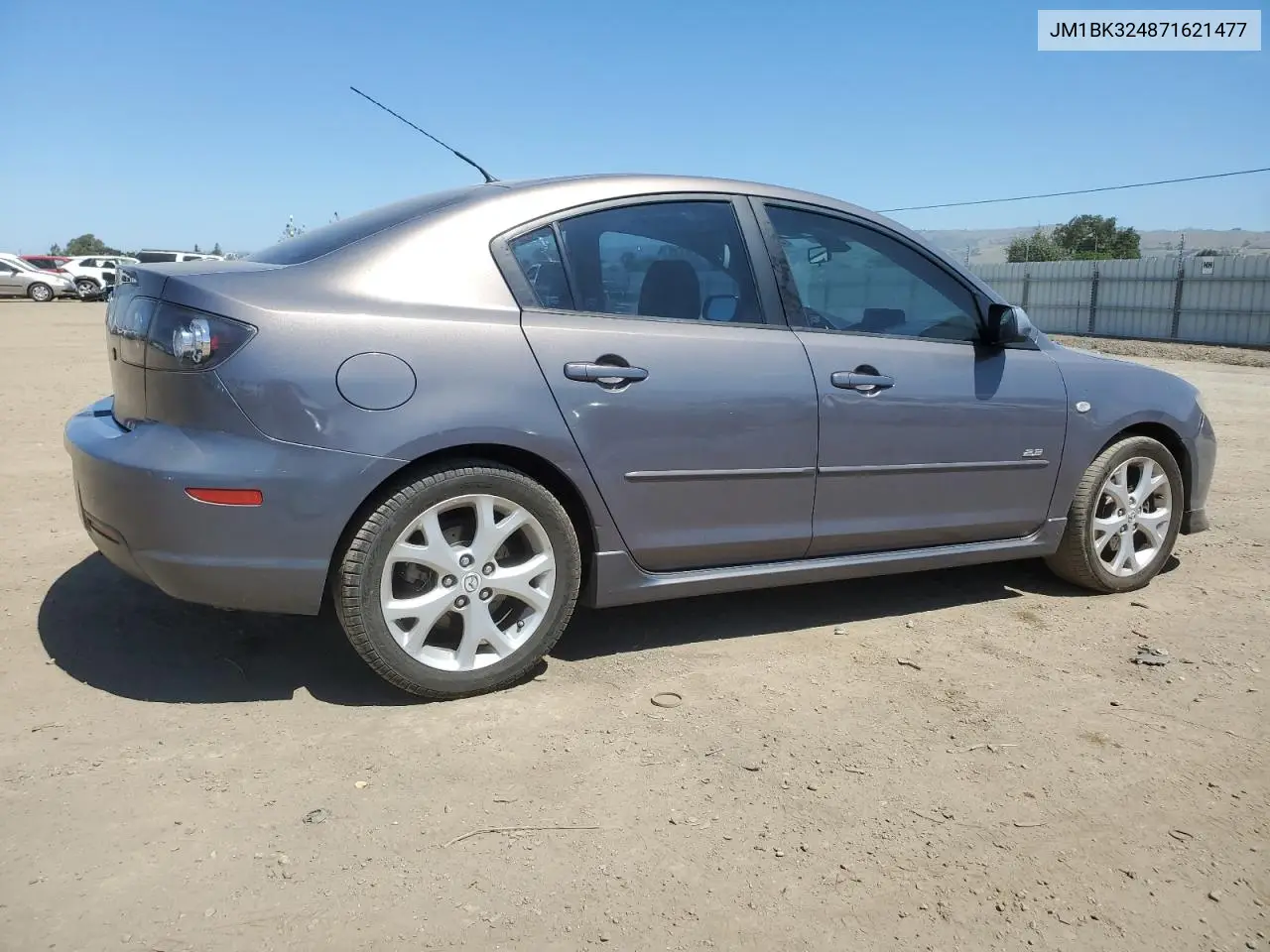 2007 Mazda 3 S VIN: JM1BK324871621477 Lot: 56334075