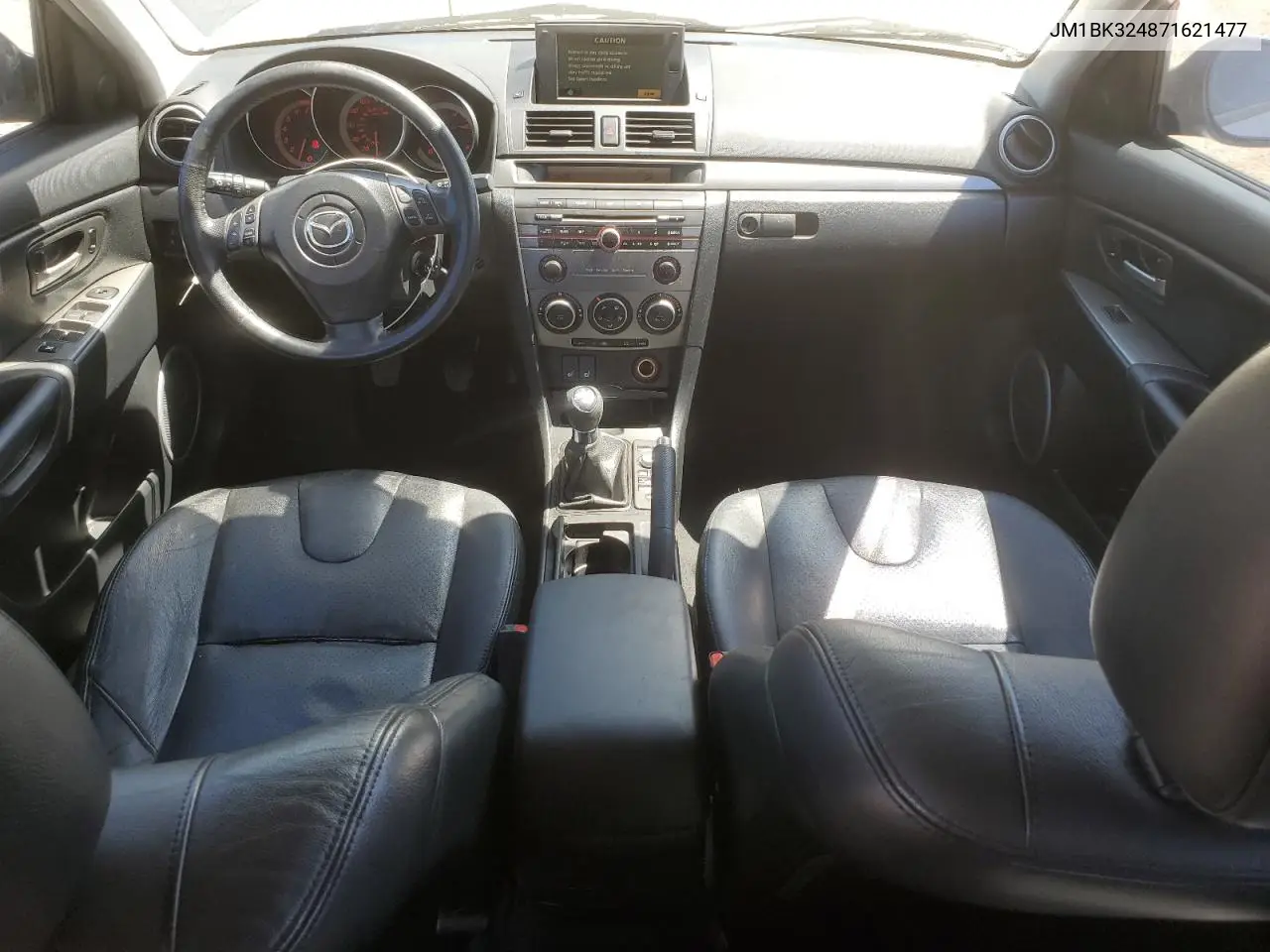 2007 Mazda 3 S VIN: JM1BK324871621477 Lot: 56334075