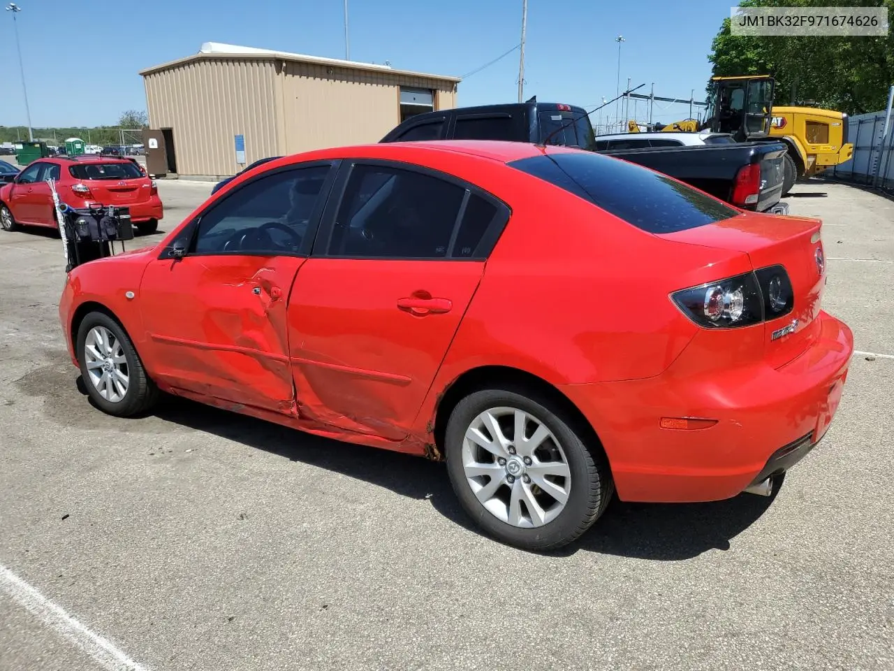 2007 Mazda 3 I VIN: JM1BK32F971674626 Lot: 56483255