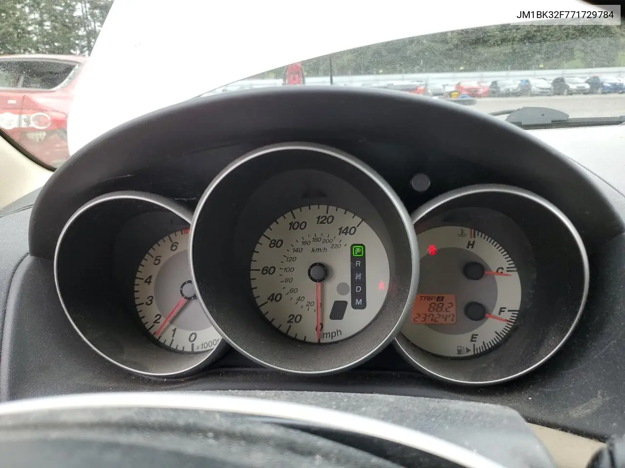 2007 Mazda 3 I VIN: JM1BK32F771729784 Lot: 56521465