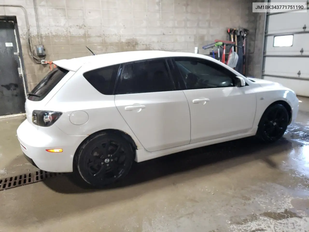 2007 Mazda 3 Hatchback VIN: JM1BK343771751190 Lot: 56674675