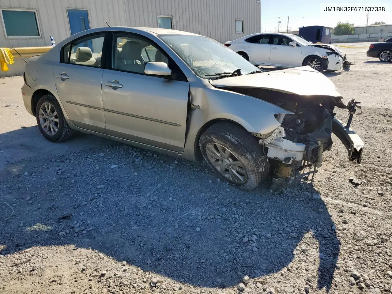 2007 Mazda 3 I VIN: JM1BK32F671637338 Lot: 56710945