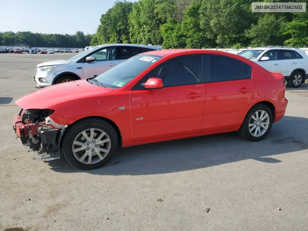 2007 Mazda 3 S VIN: JM1BK323471662602 Lot: 61371515