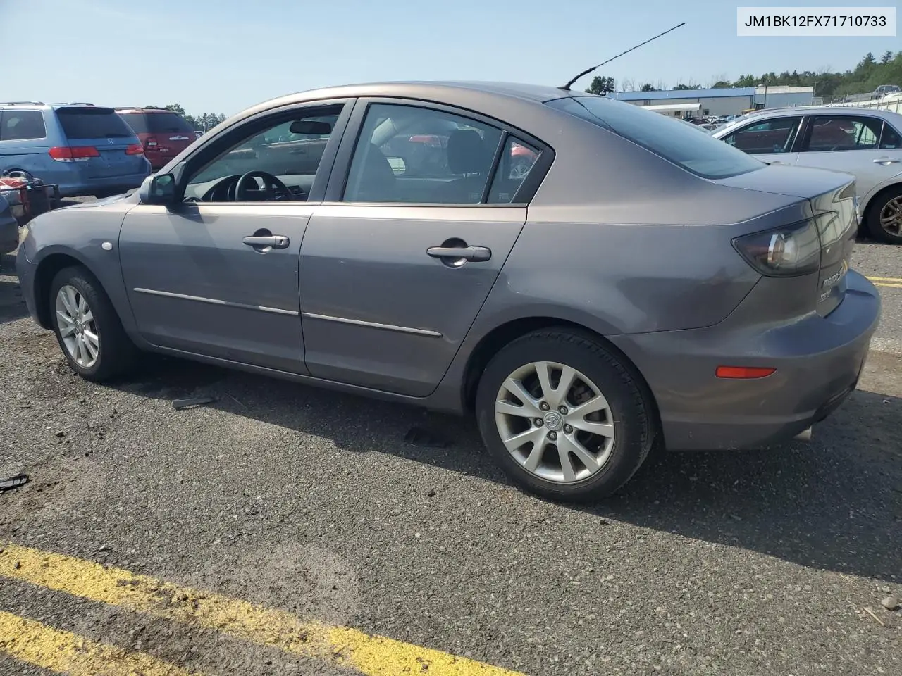 2007 Mazda 3 I VIN: JM1BK12FX71710733 Lot: 62195625