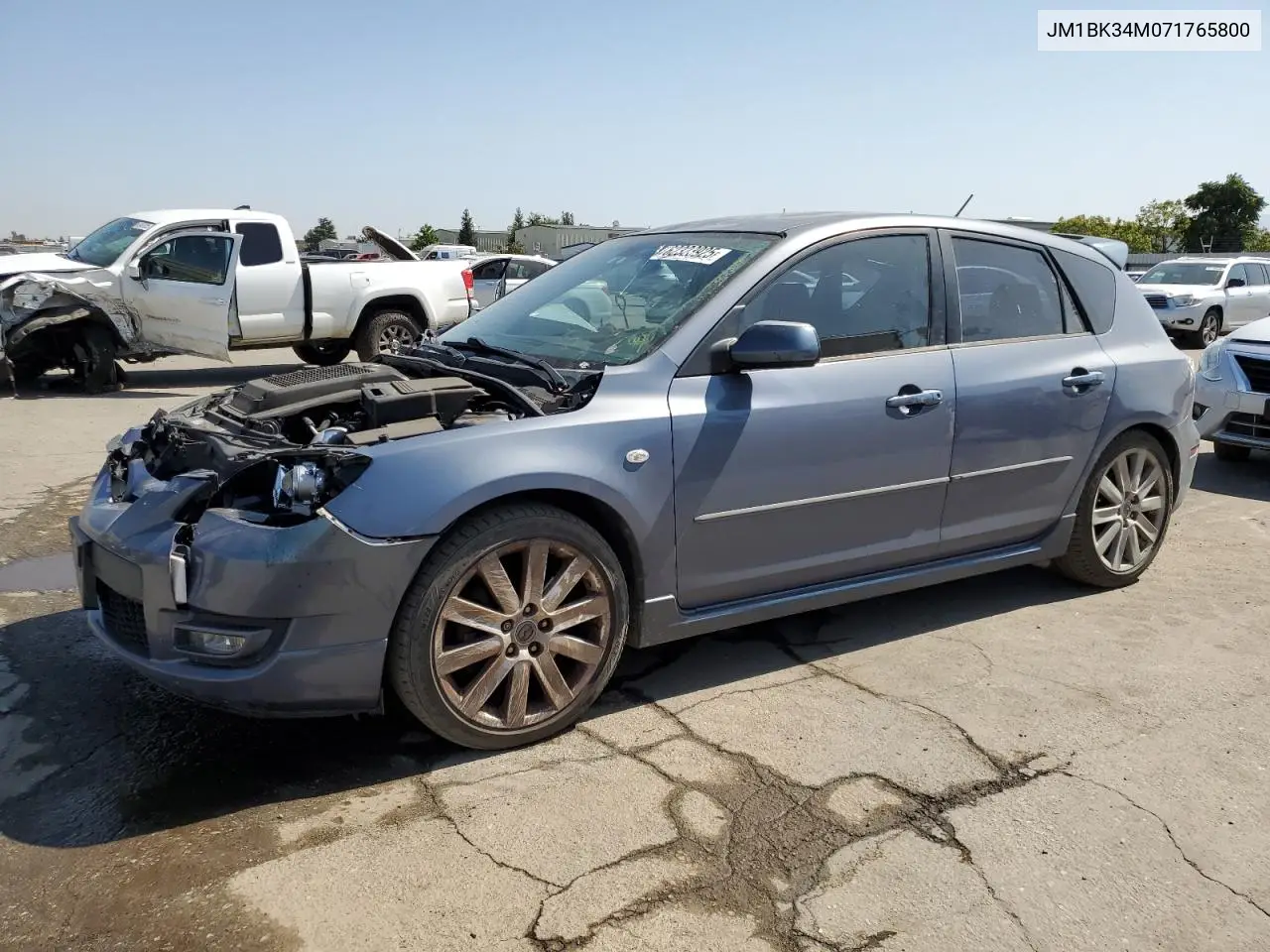 2007 Mazda Speed 3 VIN: JM1BK34M071765800 Lot: 62323925
