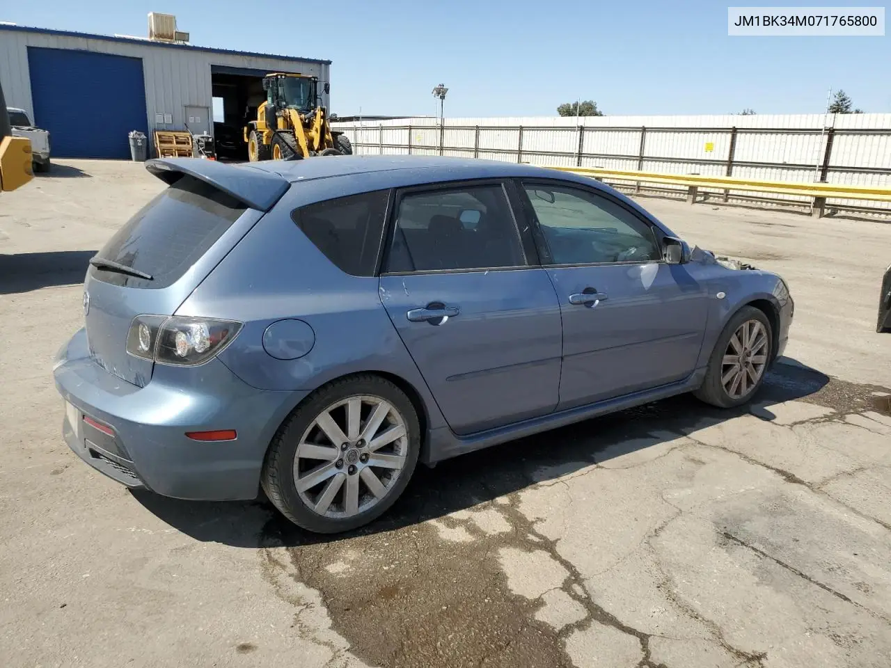 2007 Mazda Speed 3 VIN: JM1BK34M071765800 Lot: 62323925