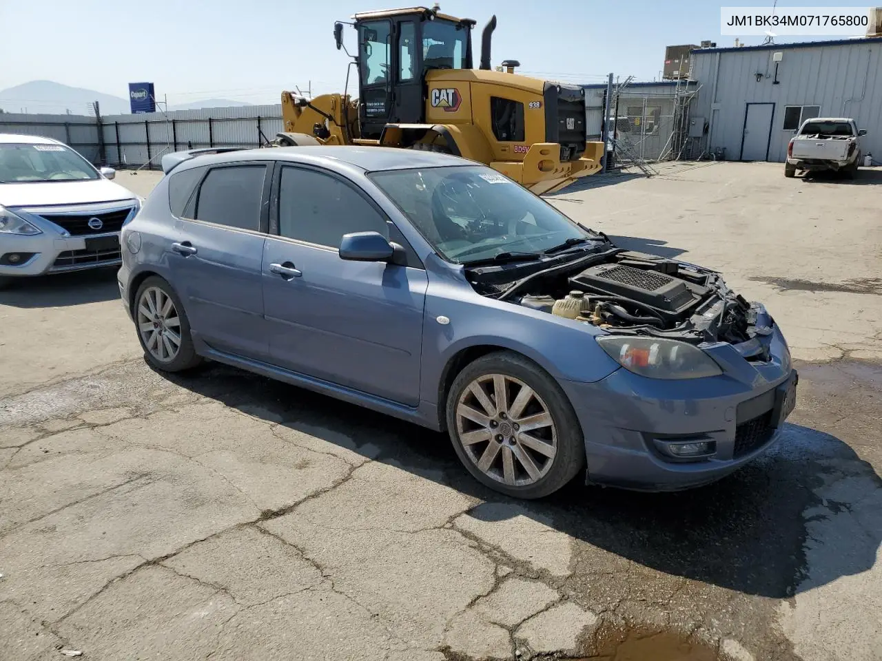 2007 Mazda Speed 3 VIN: JM1BK34M071765800 Lot: 62323925