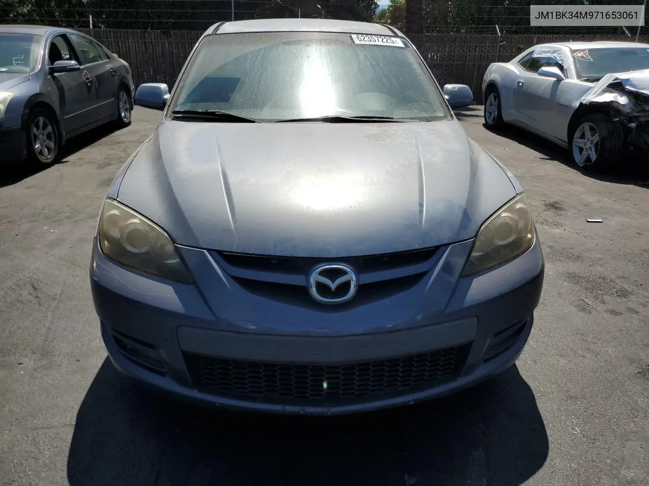 2007 Mazda Speed 3 VIN: JM1BK34M971653061 Lot: 62357225