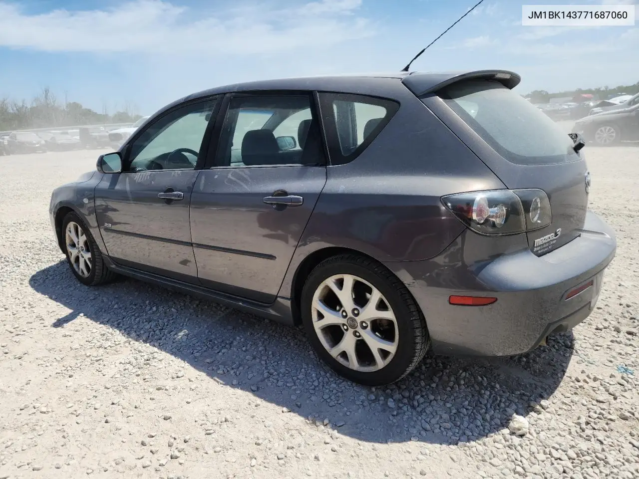 2007 Mazda 3 Hatchback VIN: JM1BK143771687060 Lot: 62446595