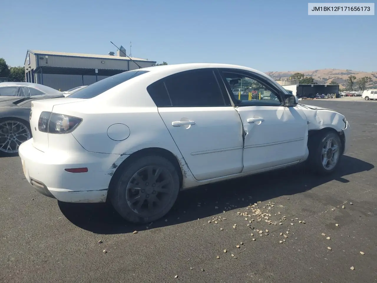 2007 Mazda 3 I VIN: JM1BK12F171656173 Lot: 62560205